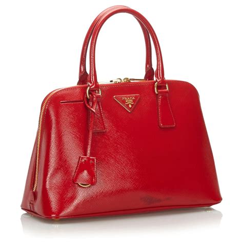 sacoche prada rouge|sac Prada.